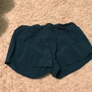 Size 12 Lululemon Run Times Shorts